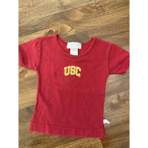 Vintage Third Street USC Trojans Red Toddler T-Shirt, Unisex Children Size 2T